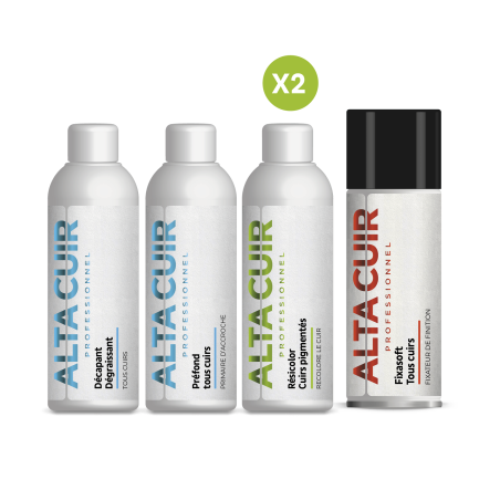 Kit peinture cuir changement de couleur