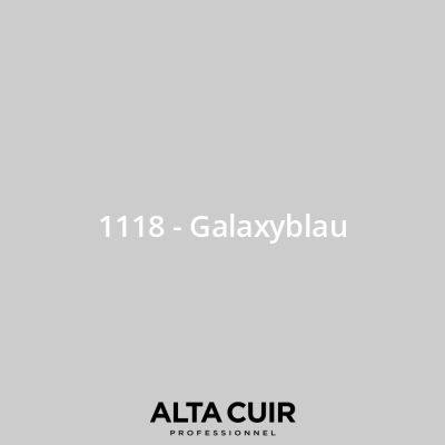 Couleur originale constructeur pour sièges et intérieur cuir 1118 - Galaxyblau pour Couleurs cuir - Mercedes 