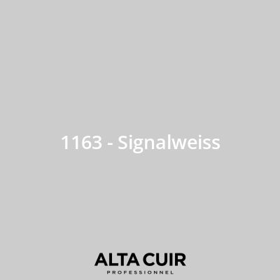 Couleur originale constructeur pour sièges et intérieur cuir 1163 - Signalweiss pour Couleurs cuir - Mercedes 