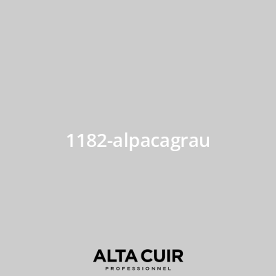 Couleur originale constructeur pour sièges et intérieur cuir 1182-alpacagrau pour Couleurs cuir - Mercedes 