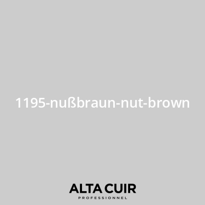 Couleur originale constructeur pour sièges et intérieur cuir 1195-nußbraun-nut-brown pour Couleurs cuir - Mercedes 