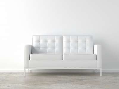 Entretenir un canapé en cuir blanc